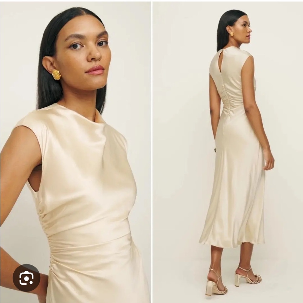 (NWT) Reformation Veida Silk Dress